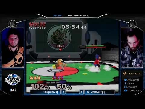 SSS #64 - DIG | Lucky (Fox) vs. G2 | Westballz (Falco) - SSBM - Top 8, Grand Finals