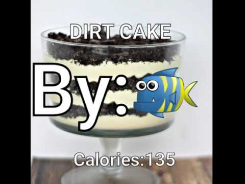 Nehemiah McAfee Dirt Cake