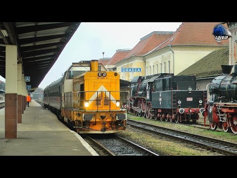 Portocala Hidraulica~LDH 82-0361-4 & IR364-1 Oradea-Püspökladány in Gara Oradea Station