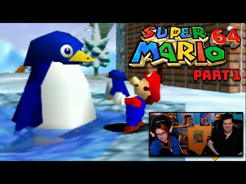 Erin Plays and Mike Matei stream Super Mario 64 on N64
