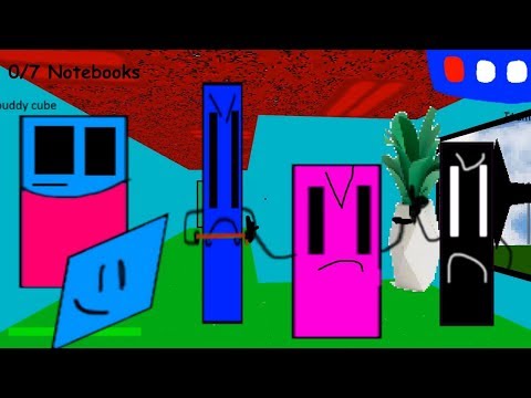 Stick Cube the Blue Basics in Physics, Cool and Thing - Baldi's Basics Mod