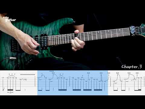 Europe - Cherokee Guitar,Keyboard Solo Lesson With Tab(Slow Tempo)