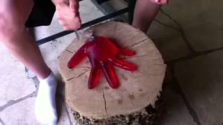 The Knife Goes Chop, Chop, Chop.