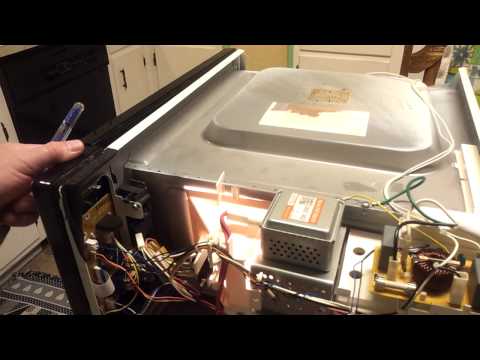 Troubleshooting a Panasonic microwave