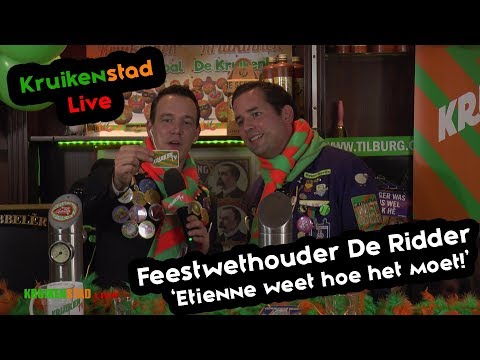 Kruikenstad Live - Feestwethouder De Ridder - KruikenTv