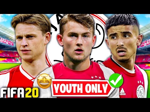 THE AJAX YOUTH ACADEMY ONLY CHALLENGE!!! FIFA 20 Career Mode