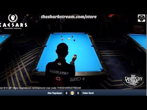 Alex Pagulayan vs Fedor Gorst  2025 Derby City Classic 9-ball