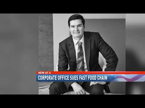 Corporate office sues fast food chain