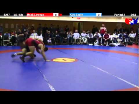 NYAC FS 84 KG / 185 lbs: Mack Lewnes vs. Kirk Smith