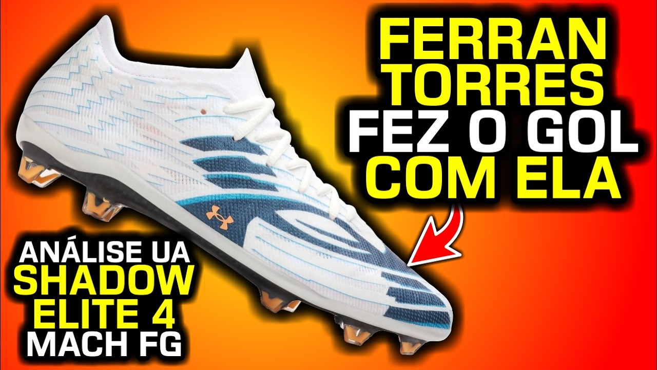Um MIX de SPEED e CONTROL BOOT? - Análise chuteira campo Under Armour Shadow 4 Elite Mach FG