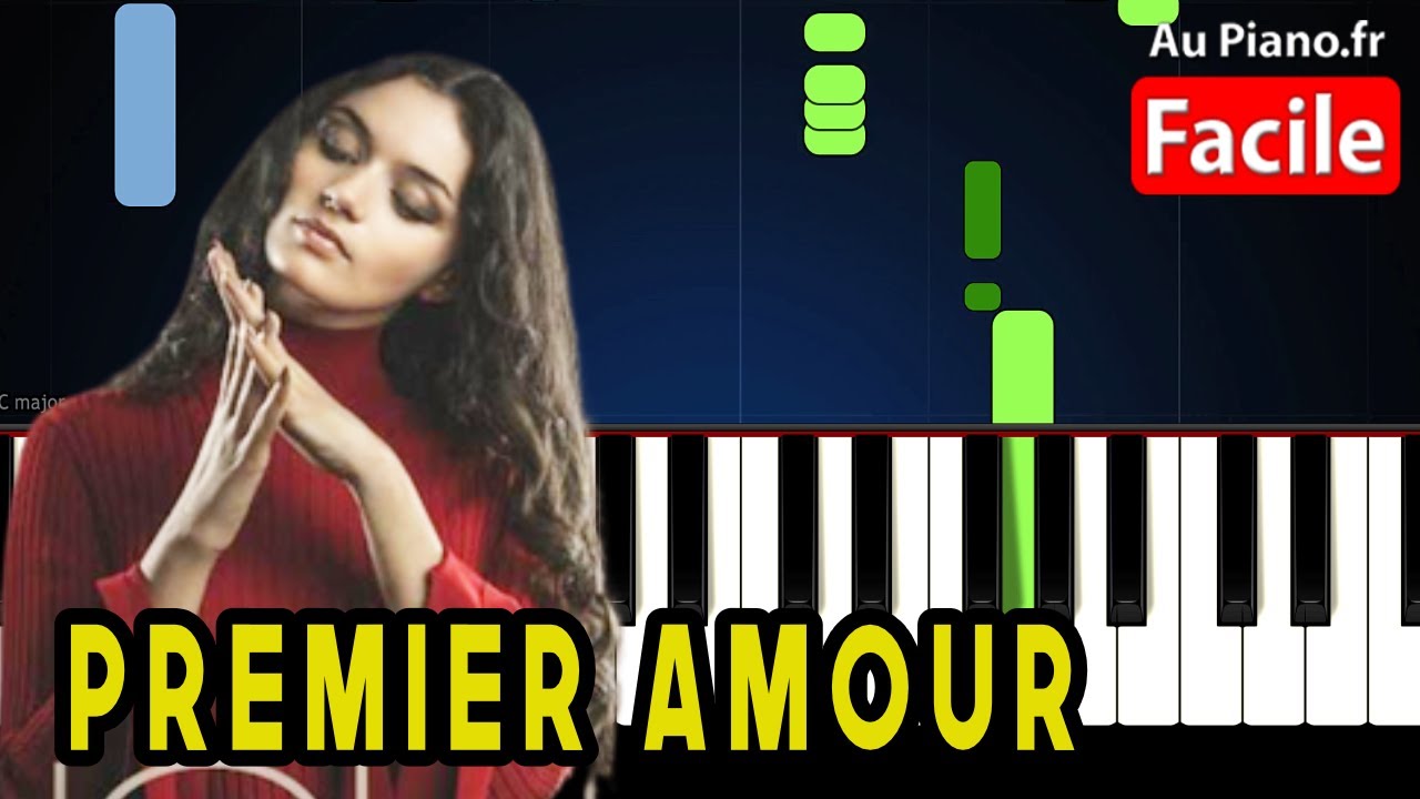 Nour Premier amour – Piano Cover Tutorial Karaoké Paroles