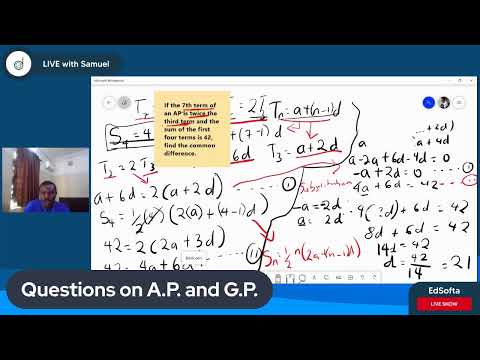 EdSofta JAMB UTME Tutorials - Mathematics (A.P. and G.P.)