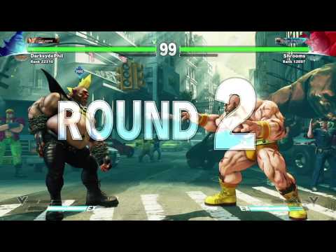 Street Fighter V Online MP March 1, 2016 pt21 - Birdie vs. Gief! STRONG MAN Challenge