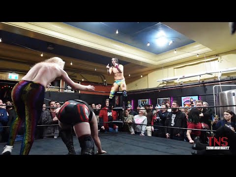 Andrew Love vs Jonathan Cross vs Cody Orion vs Thad Howett - PWU Dec 4th 2022 at Propeller Arcade