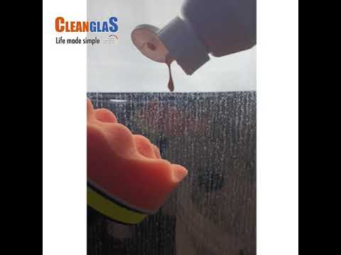 Kalk und extreme Flecken entfernen Glas Dusche mit Glasreinigungspolitur - Glasreinigungspolitur