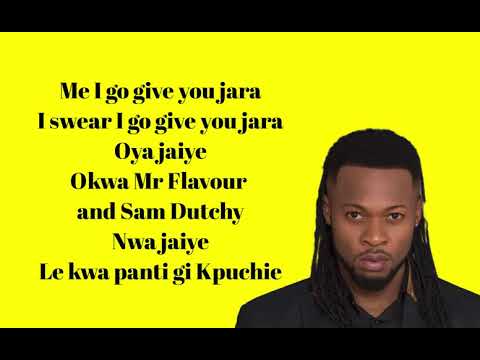 Sam Dutchy feat   Flavour    kpuchie Official Lyrics Video