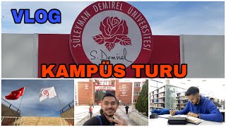 Süleyman Demirel Üniversitesi Vlog Kampüs Turu | GSF Kantin,ISUBÜ,Kütü