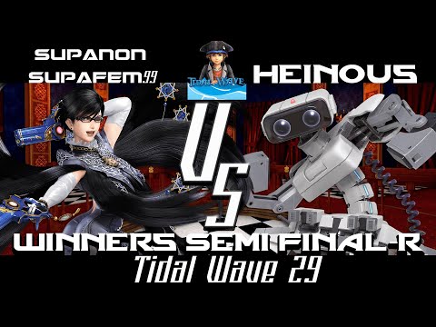 VGC: Tidal Wave 29: Winners Semi-Final-R | SUPANONSUPAFEM99 (Bayonetta) V.S. Heinous (R.O.B)