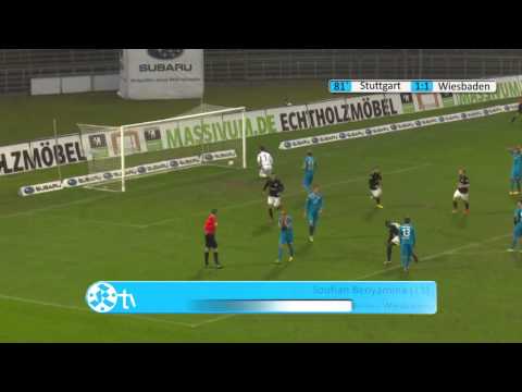 3 Liga, 20. Spieltag: SV Stuttgarter Kickers vs. SV Wehen Wiesbaden - Zusammenfassung (Die Ligen)