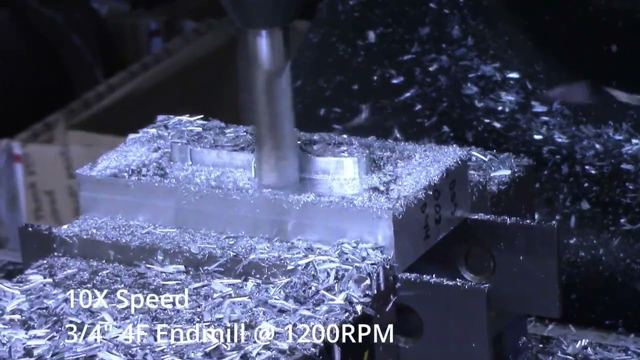 Bridgeport BTC-1 LinuxCNC Mill Adaptive Toolpath