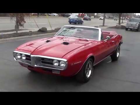 1967 Pontiac Firebird Convertible $38,900.00