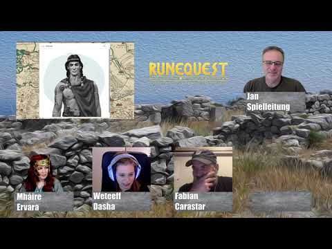 RuneQuest:  Session 2 mit Jan Wagner, Orkig und Fabian Küchler