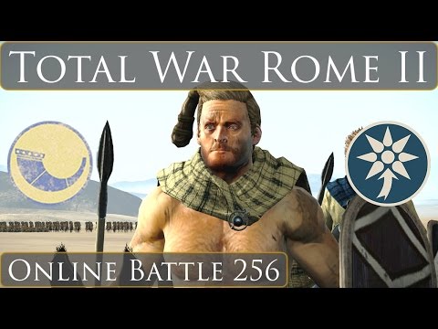 Total War Rome 2 Online Battle Video 256 Nervii vs Pontus