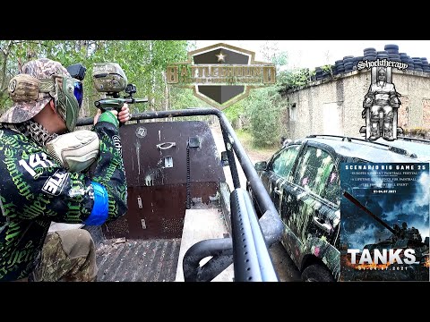 Scenario Big Game 25 Tanks -  Battleground Paintball