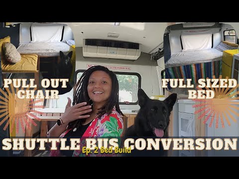 Shuttle Bus Conversion | Bed Build