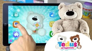 Miś Teduś , interaktywny miś, TM Toys
