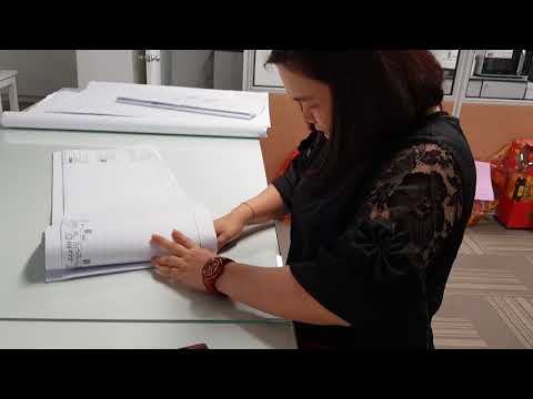 PM - A0-A4 size submission folding