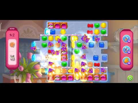 Homescapes level 9340 No boosters Super Hard level