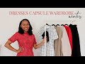 Dress Only Capsule Wardrobe ️ Feminine Winter Outfits