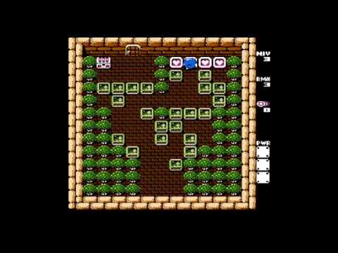 Adventures of Lolo 3   Level 3 Room 3