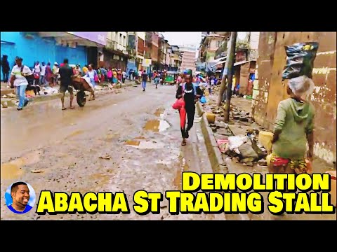 ABACHA ST. TRADING STALL DEMOLITION - Freetown Central 🇸🇱 VLog 2022 - Explore With Triple-A