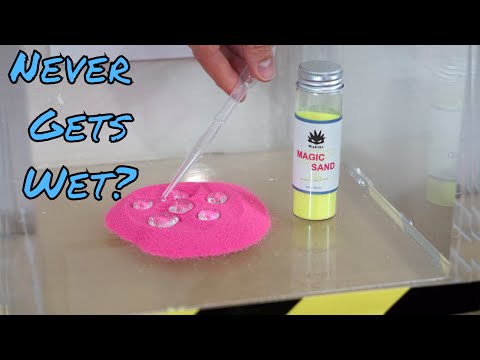 Can Magic Sand Get Wet in a Vacuum Chamber? So Satisfying!