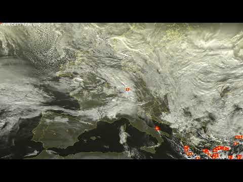 Sat24 lightning video impression for Tuesday, December 24, 2019