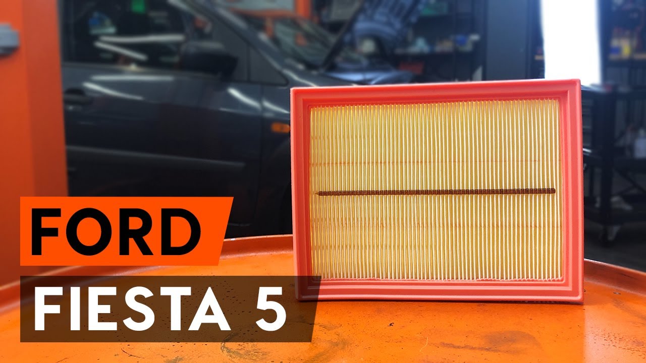 Come cambiare filtro aria su Ford Fiesta V JH JD - Guida alla sostituzione