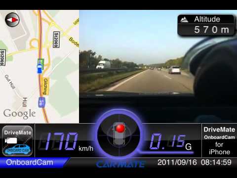 Drive Mate - A96 Richtung Lindau