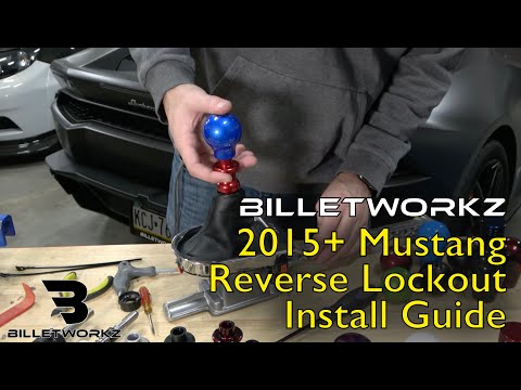 Billetworkz - 2015+ Mustang Reverse Lockout Install Guide