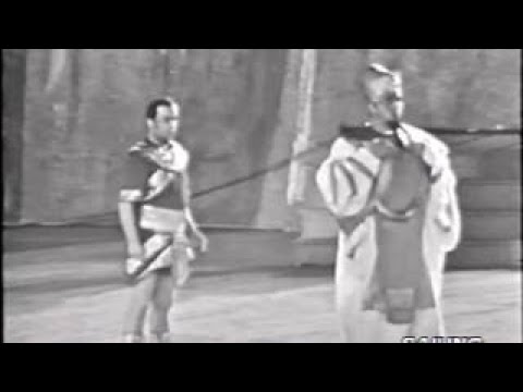 LIVE: Giangiacomo Guelfi - Amonasro scene & Act II finale [Aïda] - Verona 1963