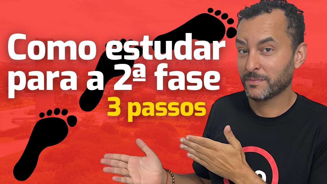 Três PASSOS SIMPLES para a 2ª fase FUVEST | UNESP | UNICAMP