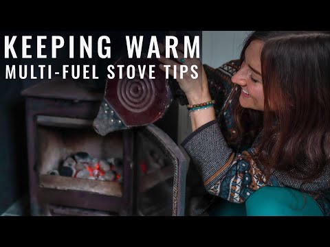 How to Keep Warm on a Narrowboat in Winter & Start a Fire in a Multi-Fuel Stove