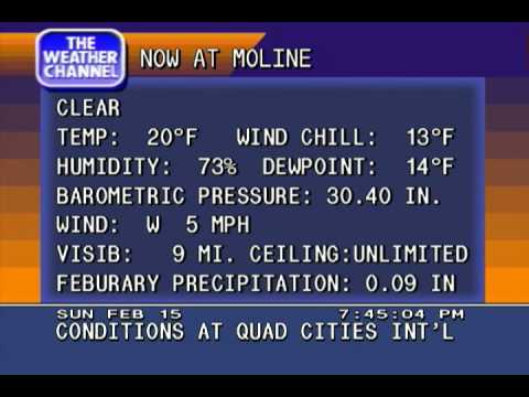 WeatherSTAR 4000 Emulation - 2/15/09