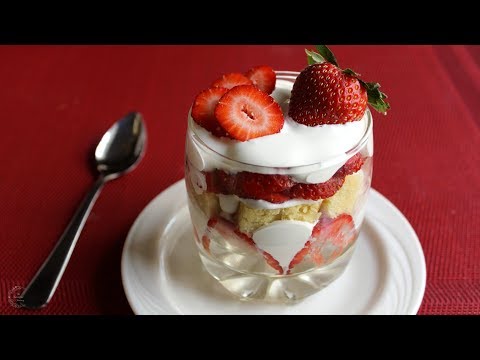 Strawberry Shortcake Trifles Recipe 🍓 | The Sweetest Journey