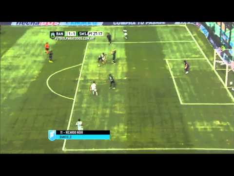 Gol de Noir. Banfield 1 - San Martín 1. Fecha 5. Primera División 2015. FPT.