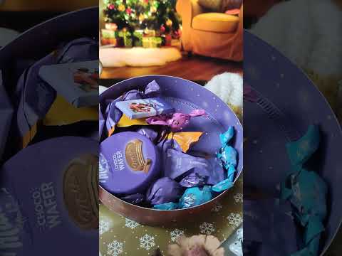 milka christmas selection box #milka #chocolate #asmr #food #candy