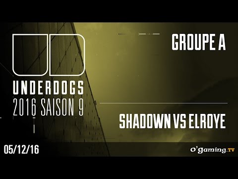ShaDoWn vs Elroye PvZ - Underdogs 2016 Saison 9 - Groupe A Winners side - Starcraft II