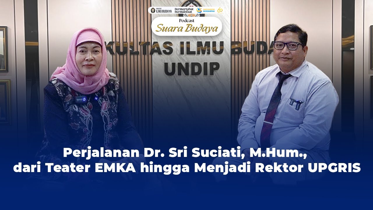 Perjalanan Dr. Sri Suciati, M.Hum., dari Teater EMKA hingga Menjadi Rektor UPGRIS