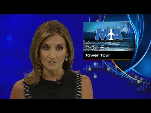 Local 10 takes tour of Tower 10 at Miami International Airport